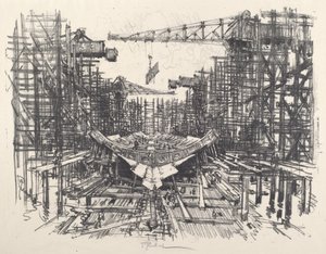 العارضة ، 1917. بواسطة جوزيف بينيل