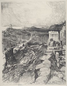 أوديون ، أثينا ، 1913. بواسطة جوزيف بينيل