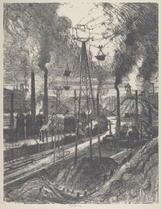 المسافرون ، شارلروا ، 1911. بواسطة جوزيف بينيل