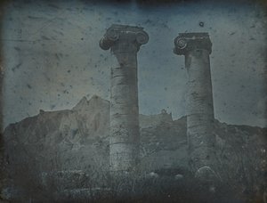 معبد أرتميس ، ساردس ، ١٨٤٣.