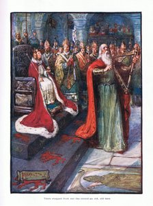 خرج من هناك من بين الحشد والشيخ العجوز ، 1910 بواسطة جوزيف راتكليف سكيلتون