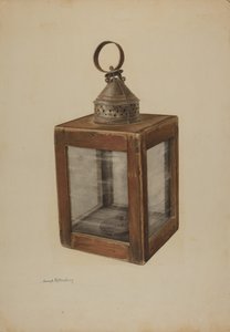 فانوس يدوي ، ج. 1938.