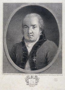 صورة للمهندس المعماري جياكومو كورينغي 1744-1817 ، أواخر القرن الثامن عشر. بواسطة جوزيف سوندرز