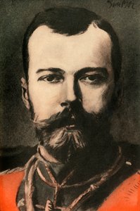 نيكولاس الثاني ، قيصر روسيا ، 1910. بواسطة جوزيف سيمبسون