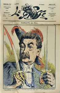 صورة كاريكاتورية لعالم الرياضيات والسياسي الفرنسي بول باينليف (1863-1933) رسمها سيرات دان "لا غريف" عام 1917.
