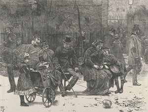 مقعد في سانت جيمس بارك ، 1870.