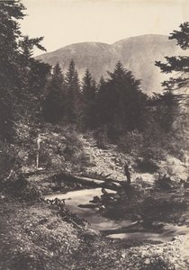 سيل شلال Demoiselles ، Bagnères de Luchon. ، 1853.