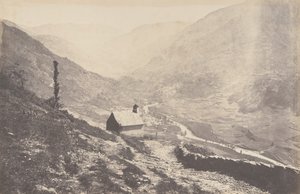 وادي بوسوست مأخوذ من كابيلا سان أنطونيو ، 1853.