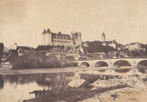 منظر شاتو دي باو ، 1853.