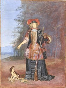 صورة إليزابيث شارلوت ، الأميرة بالاتين 1652-1722 ، دوقة أورليان ، حوالي 1671.