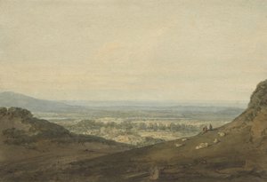 منظر في ويستمورلاند ، بالقرب من إريتون ، ج .1796 بواسطة جوزيف مالورد وليام تورنر