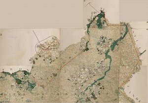 خريطة Welde - Weelde ، بلجيكا بواسطة جوزيف دي فيراريس (1726 - 1814)