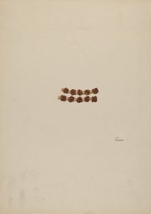 حبات المسبحة ، ج. 1940.