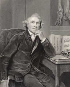 جون هانتر ، نقش بواسطة GH Adcock ، من "National Portrait Gallery ، المجلد الخامس" ، المنشور حوالي عام 1835 (litho) بواسطة جوشوا (بعد) رينولدز