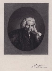 Laurence Sterne, Irish writer and clergyman, author of Tristram Shandy (engraving) بواسطة جوشوا (بعد) رينولدز