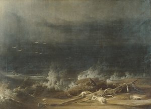 الطوفان نحو نهايته ، كاليفورنيا. 1813.