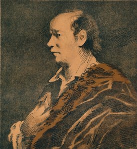 رسم أوليفر جولدسميث ، بقلم السير جوشوا رينولدز ، 1769-170 ، 1906 بواسطة جوشوا رينولدز