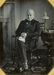 جون كوينسي آدامز ، كاليفورنيا. 1850. المؤلفون: يوشيا جونسون هاوز ، ألبرت ساندز ساوثوورث. بواسطة يوشيا جونسون هاوز ، ألبرت ساندز ساوثوورث