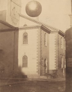كنيسة براتل سكوير ، 1850.