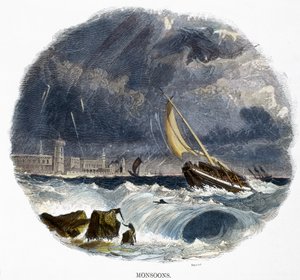 الرياح الموسمية ، من ظاهرة الطبيعة ، 1849