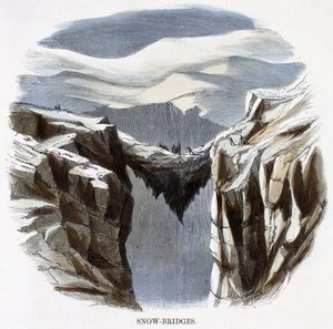 جسور الثلج ، من ظاهرة الطبيعة ، 1849