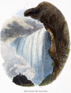 شلالات نياجرا ، من ظاهرة الطبيعة ، 1849