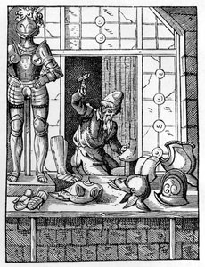Armourer ، c1559-1591 بواسطة جوست عمان