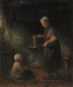 الفطائر، ج. 1875 (زيت على قماش) بواسطة جوزيف (1824-1911) من إسرائيل