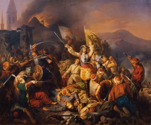 إعادة احتلال أوفن من الأتراك عام 1686