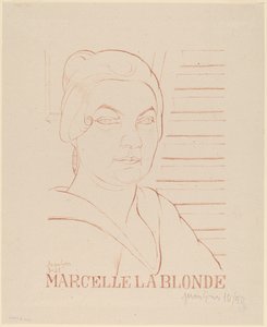 مارسيل الشقراء بواسطة Juan Gris
