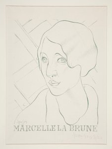 مارسيل ذا براون بواسطة Juan Gris