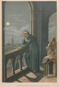روجر بيكون. من: العلم ورجاله ، 1879.