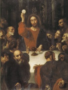 العشاء المقدس. 1620-1628 (زيت على قماش)