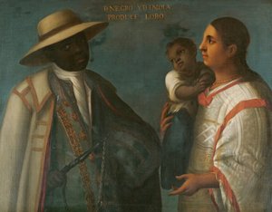 السود والهنود ينتجون الذئب ، ج .1715