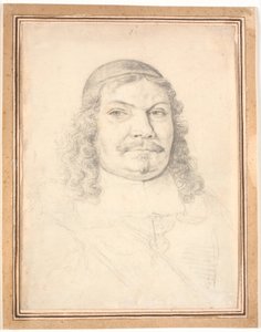 صورة لمستشار هولشتاين-جوتورب يوهان أدولف كيلمان فون كيلمانسيك (1612-1676). تمثال نصفي يوجه إلى اليمين بواسطة يورغن أفران