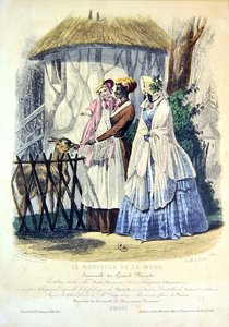 زيارة حديقة الحيوانات في Jardin des Plantes في باريس ، لوحة الموضة