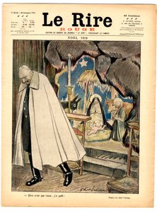 Cover of “” The Red Laughter””, Satirical in Colors