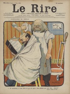 رسم توضيحي لـ Le Rire بواسطة Jules Abel Faivre