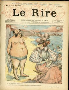 Illustration of Abel Faivre (1867-1945) for the Blanket of Le Rire بواسطة جول هابيل فافر