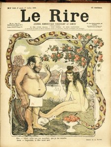 Illustration of Abel Faivre (1867-1945) for the Cover of Le Rire, No. 243 بواسطة جول هابيل فافر