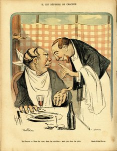 رسم توضيحي لأبل فيفر (1867-1945) في Le Rire ، رقم. 297 بواسطة جول هابيل فافر