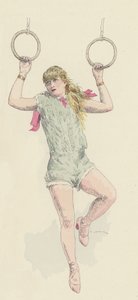 لاعبة جمباز