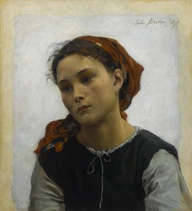 جول بريتون - بريء - بريء بواسطة Jules Breton