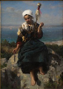 دوّارة الكتان بواسطة جول بريتون