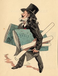 غلاف Les Hommes Today ، رقم 299 - Maindron Ernest (1838-1907) (نقش) بواسطة جول تشيريت