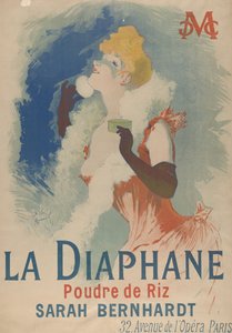 Diaphane. مسحوق الأرز ، 1890 بواسطة جول تشيريت