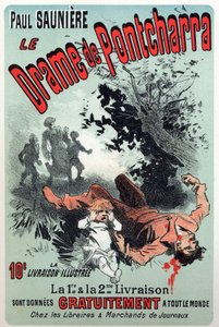 المؤلفات. دراما Pontcharra مسلسل بول سونير. ملصق بواسطة Jules Cheret ، فرنسا ، حوالي 1880 (ملصق) بواسطة جول تشيريت