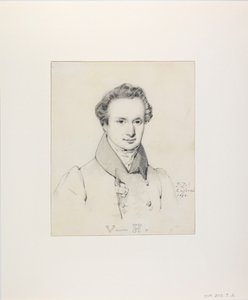 صورة لفيكتور هوغو 1802-1885 ، 1830. بواسطة جول كلود زيغلر