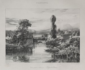 عرض بالقرب من Alençon ، 1839. بواسطة جول دوبري