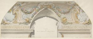 تصميم فندق Hôtel de Trevise ، باريس ، النصف الثاني من القرن التاسع عشر. التأليف: Jules-Edmond-Charles Lachaise ، Eugène-Pierre Gourdet. بواسطة جول إدموند تشارلز لاشيز ويوجين بيير جورديه